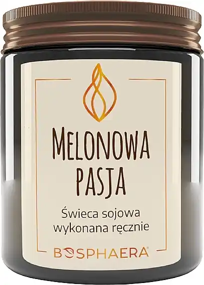 Melon Passion Scented Soy Candle - Bath and Body