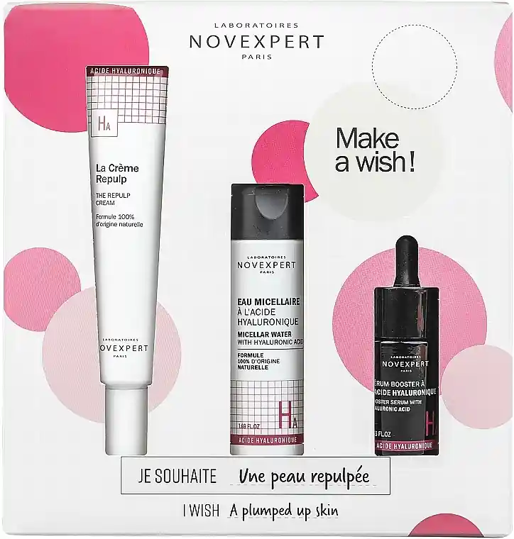 Plumped Up Skin Set with 3.2% Hyaluronic Acid - Skin Care Products