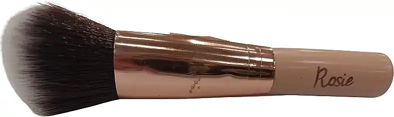 Powder Brush, Gold - Accessories
