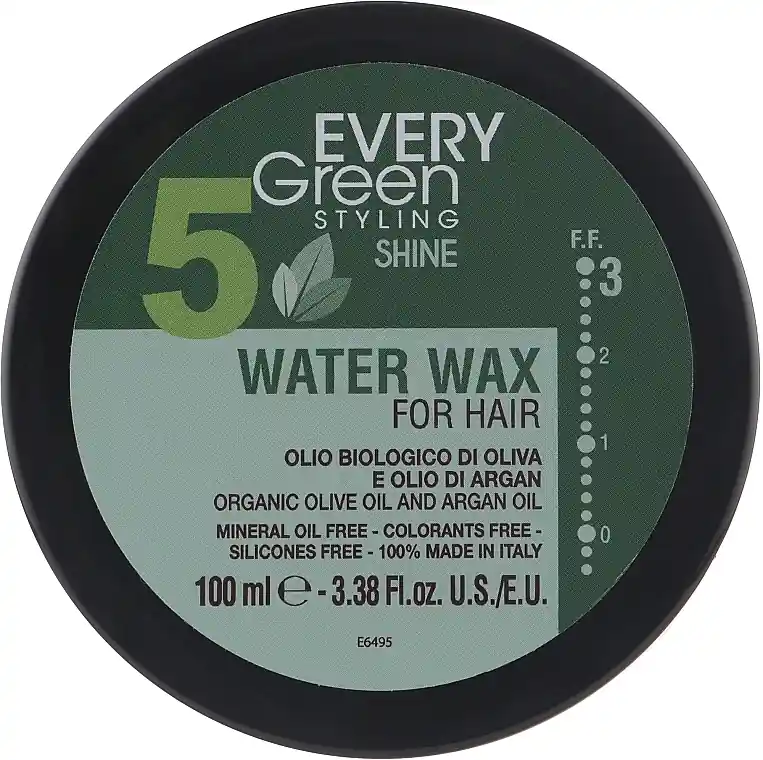 Water-Based Hair Styling Wax with Natural Effect