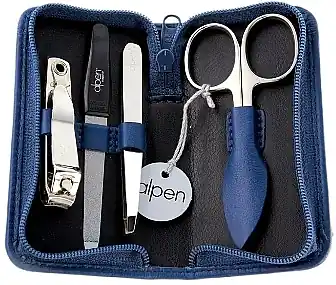 Manicure Set, 4 tools, 6820_blue, blue - Accessories