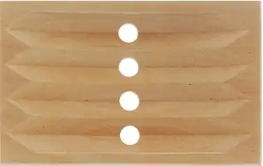Wooden Soap Dish - Accessories