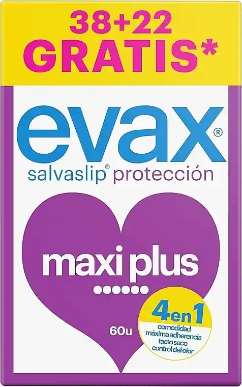Maxi Plus Panty Liners, 60 pcs. - Bath and Body
