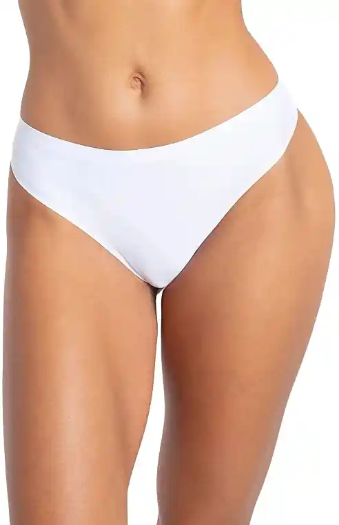 Seamless Thong Panties 'String Ultra Comfort', white - Clothes