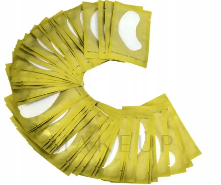 Lash Extension Gel Eye Patch, golden - Skin Care Products