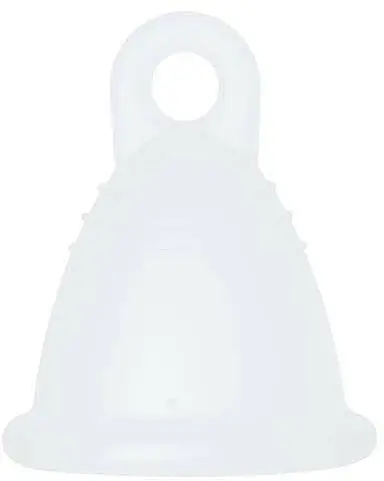 Menstrual Cup with Wing, S-size, transparent