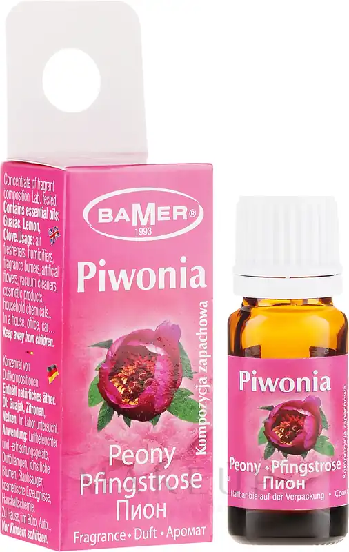 Aromatic Oil 'Peony' - Bath and Body