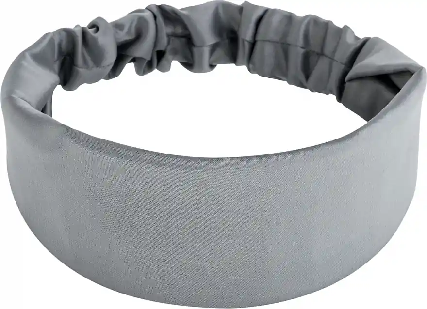 Satin Classic Headband, grey - Accessories