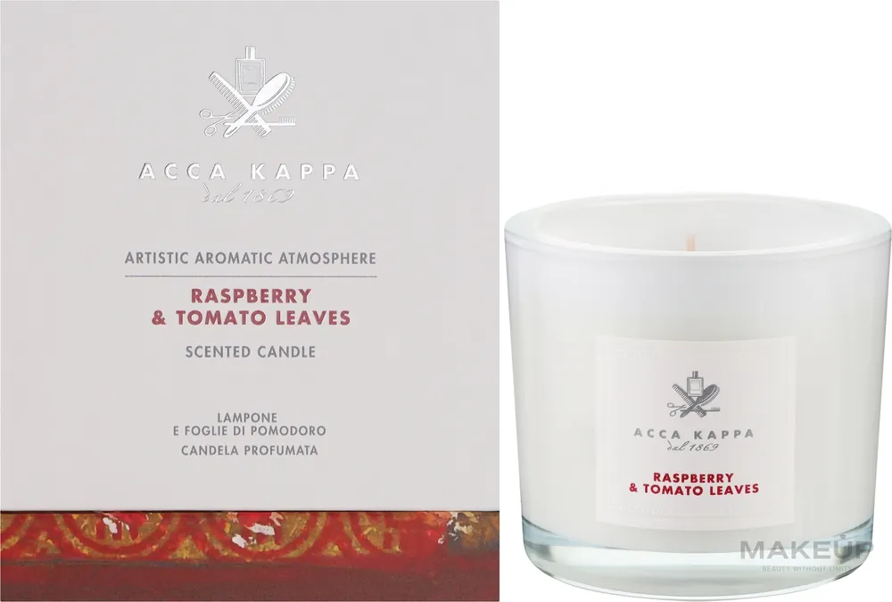 Raspberry & Tomato Candle Scented Candle - Bath and Body