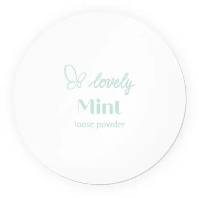 Lovely Mint Loose Powder - Makeup