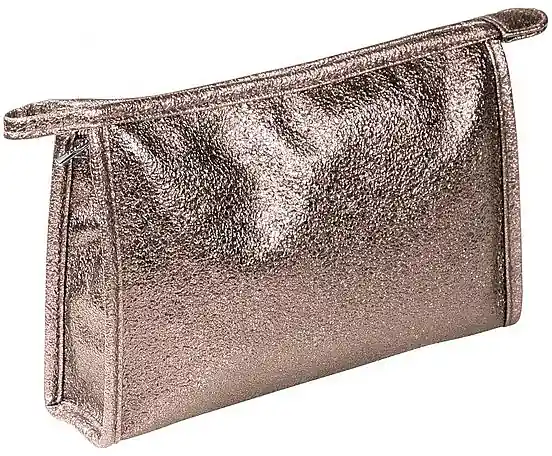 Makeup Bag "Crease", 98277, metallic - Accessories