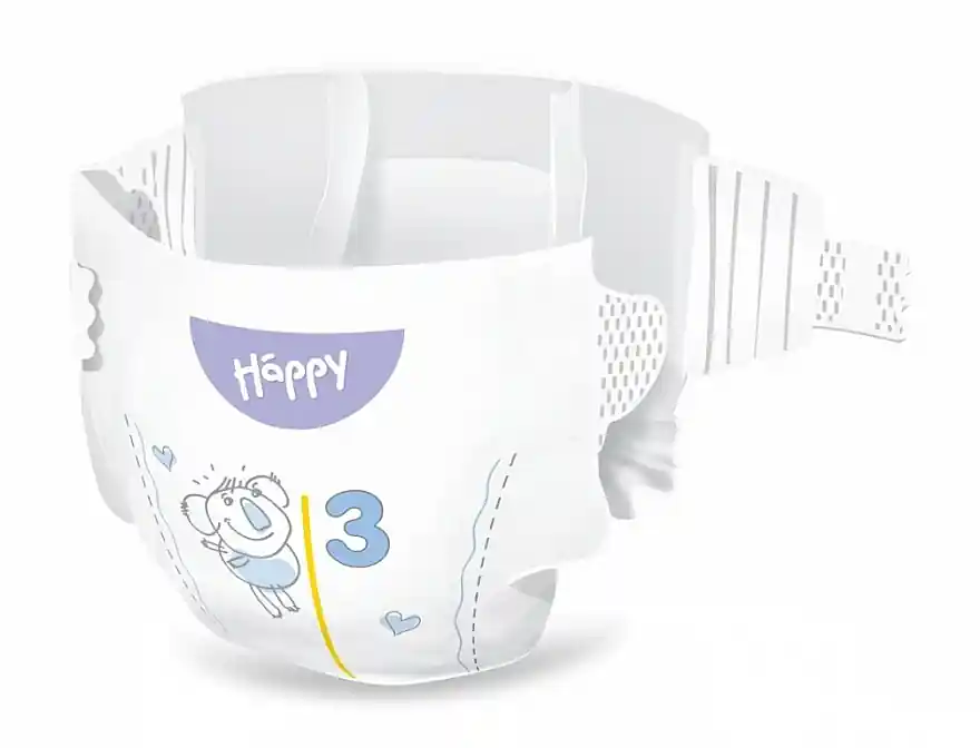 Baby Diapers 5-9 kg, size 3 Midi, 140 pcs