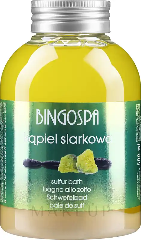 Bath Foam with Sulfur - Bath and Body