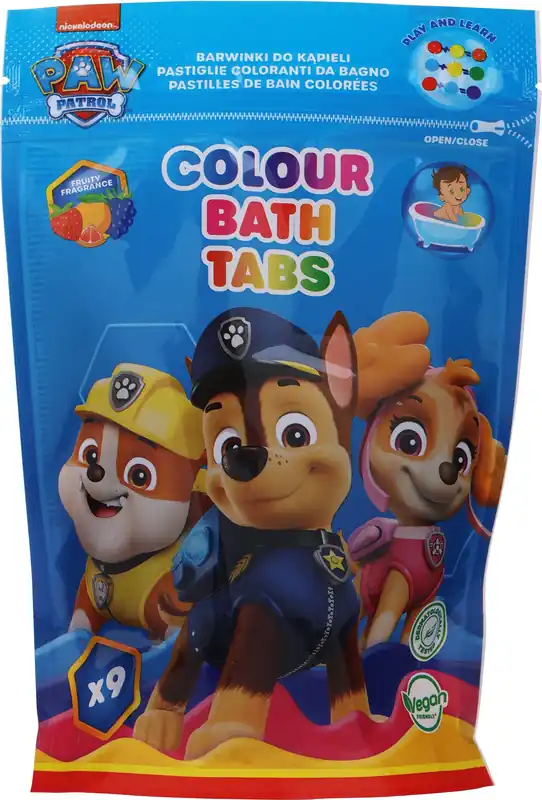 Effervescent Colored Bath Tablets, green packaging - Bath and Body