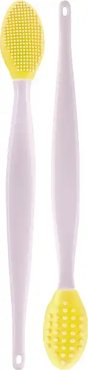 Silicone Lip Peeling & Massage Brush, yellow - Accessories