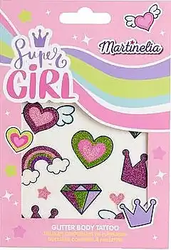Kids Glitter Tattoo 'Super girl' - Accessories