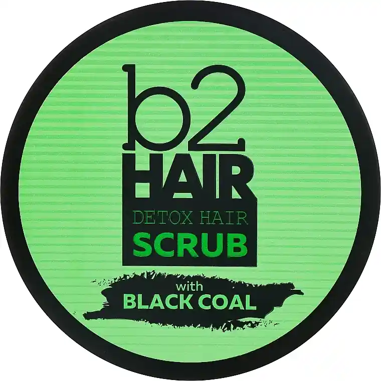 Detoxifying Black Charcoal Scrub for Oily Scalp - Hair