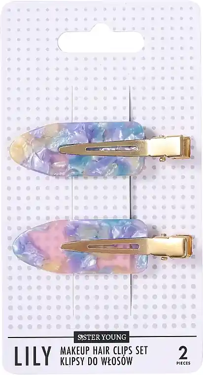Hair Clip Set, 2 pcs. - Accessories