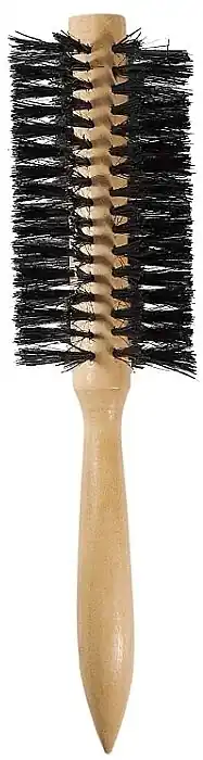 Wooden Hair Brush, round - Accessories