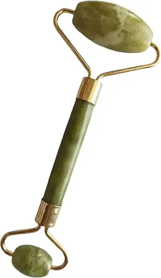Face Massage Roller, green jade - Accessories