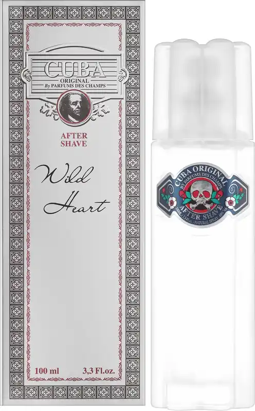 Cuba Wild Heart Aftershave - Men