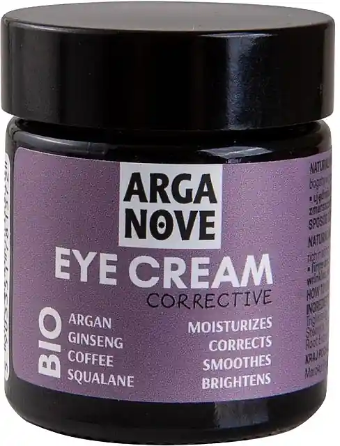 Moisturizing Correcting Eye Cream with Argan Oil and Ginseng - Skin Care Products