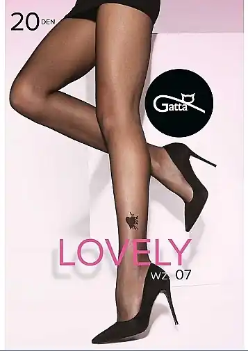 Tights 'Lovely 07' 20 Den, nero - Clothes