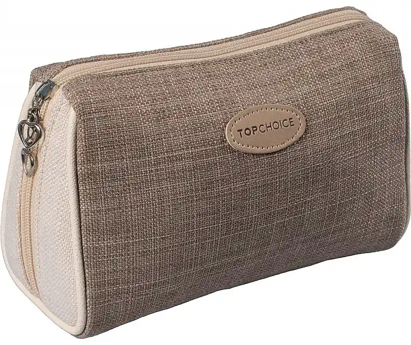 Makeup Bag "Nature Tones", 99243, light brown - Accessories