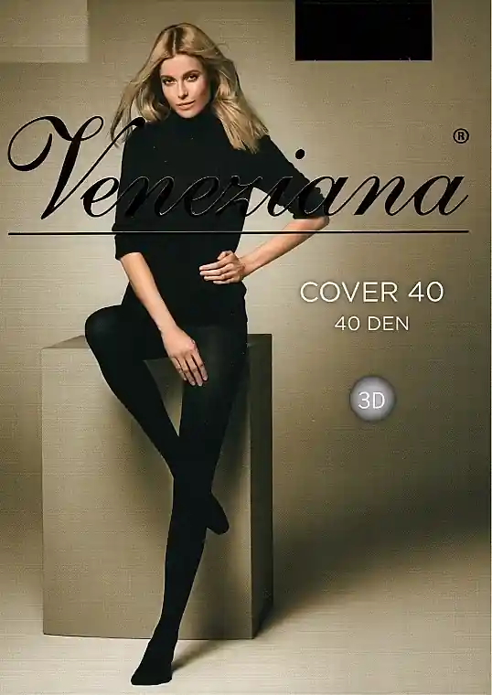 Tights "Cover 3D", 40 Den, cammello - Clothes