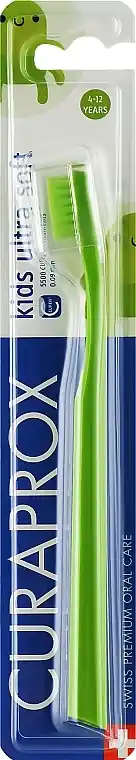 CS Kids Ultra Soft Toothbrush, green - Bath and Body