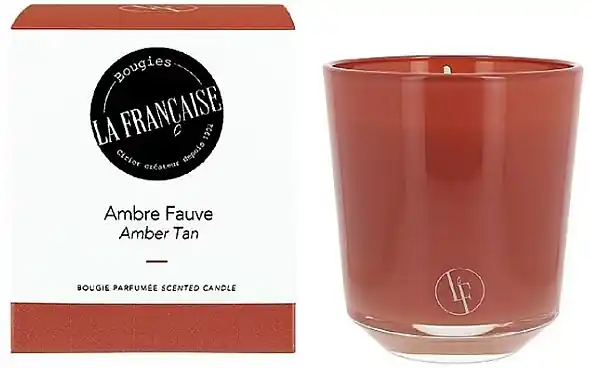 Scented Candle 'Amber' - Bath and Body