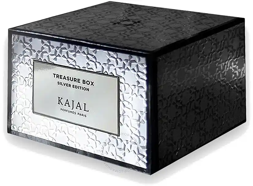 Kajal Perfumes Paris Treasure Box Silver Edition