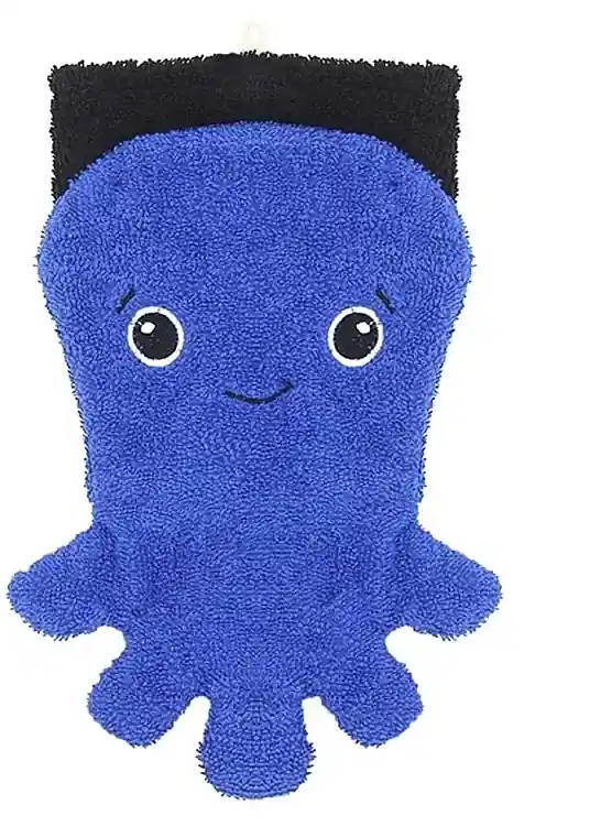 Kids Puppet Bath Sponge 'Squid Tina' - Accessories