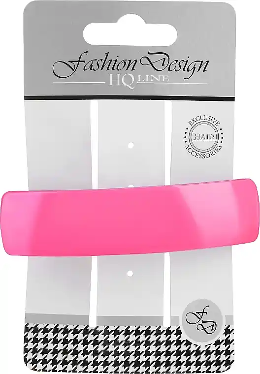 Fashion Design Hair Clip, 28557, hot pink - Accessories