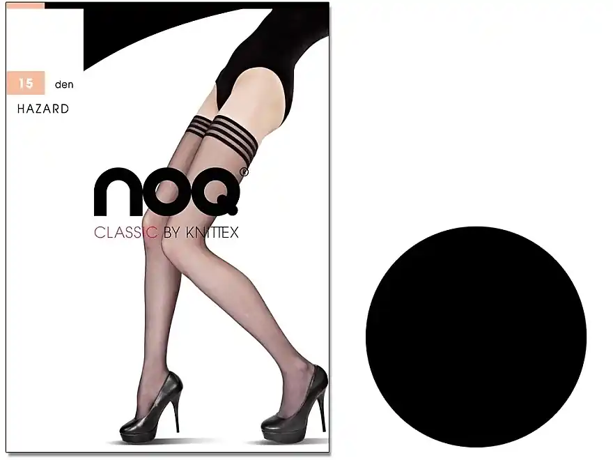 Stockings 'Hazard', 15 Den, nero - Clothes