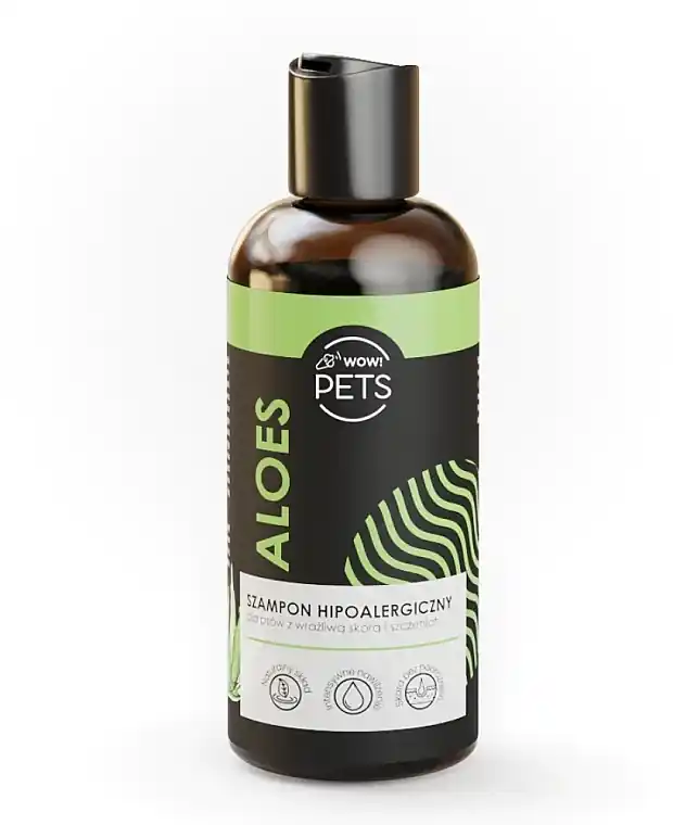 Hypoallergenic Aloe Dog Shampoo - WOW!PETS