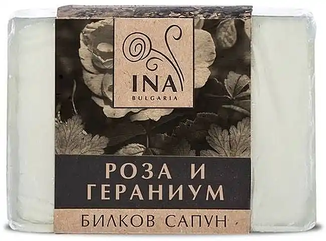 Damask Rose and Geranium Soap - Bath and Body