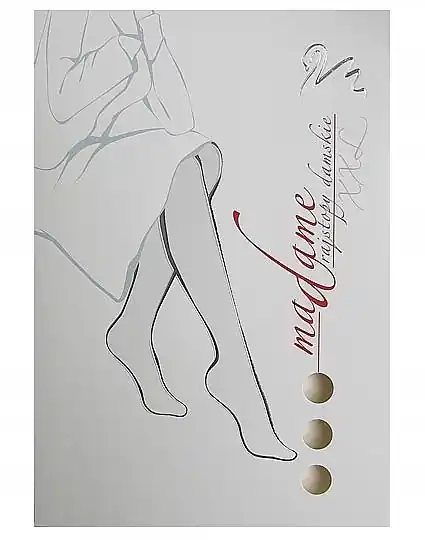 Women Cotton Tights 'Madame XXL', ash - Clothes