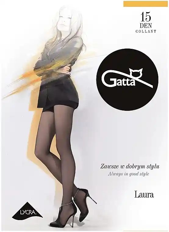 Tights "Laura" 15 Den, beige - Clothes