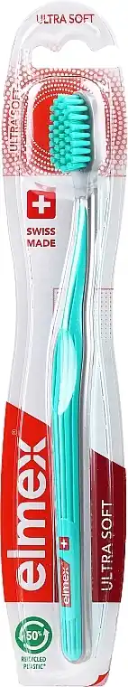 Toothbrush, ultra soft, turquoise - Bath and Body