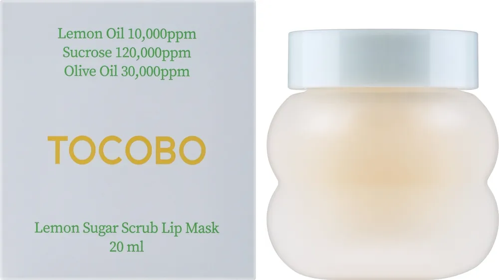 Lemon Sugar Lip Scrub Mask - Skin Care Products