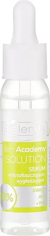 Micro-exfoliating and skin smoothing serum