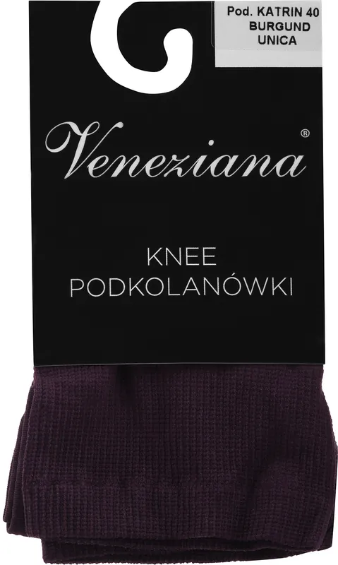 Knee Socks 'Katrin', 40 Den, burgund - Clothes