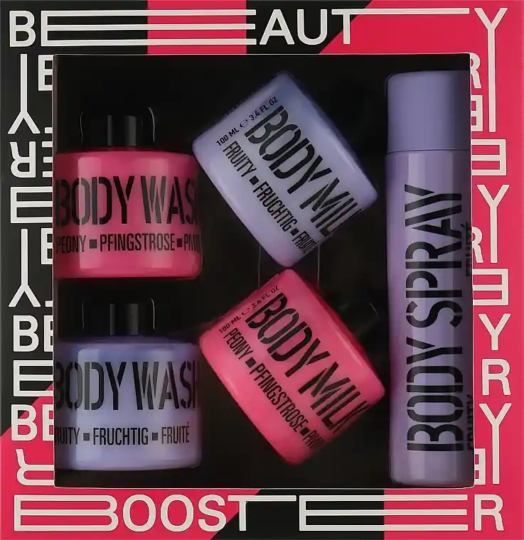 Set "Pink Peony and Fruity Purple" - Bath and Body