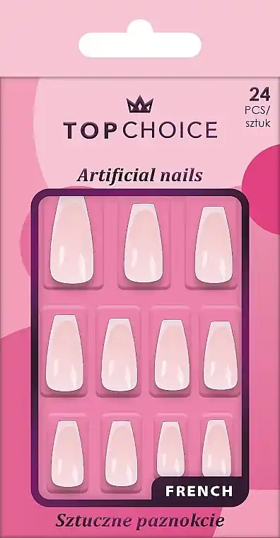 False Nails, French ballerina