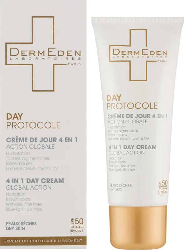4in1 Day Cream for Dry Skin - Skin Care Products