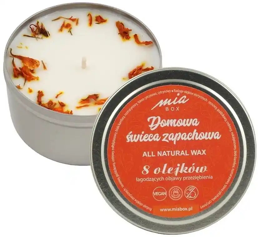 Scented Candle '8 Oils' - Bath and Body