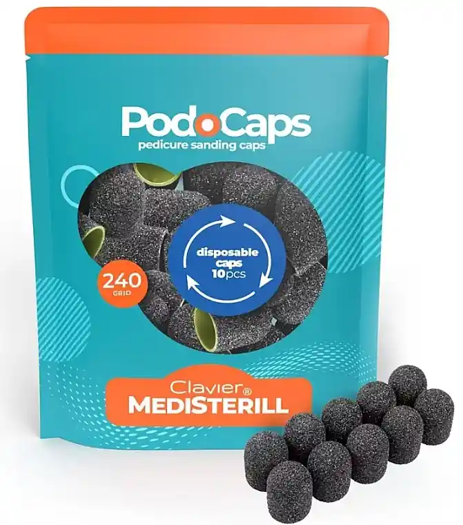 Abrasive caps for a milling cutter with a strength of 240 - Accessories