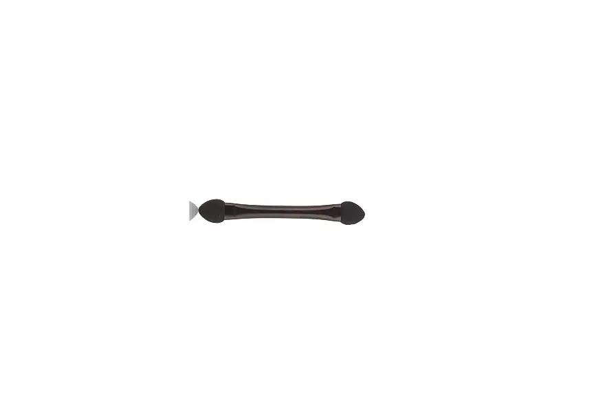 Eyeshadow applicators, 36798, black 2 pcs. + white 3 pcs. - Accessories