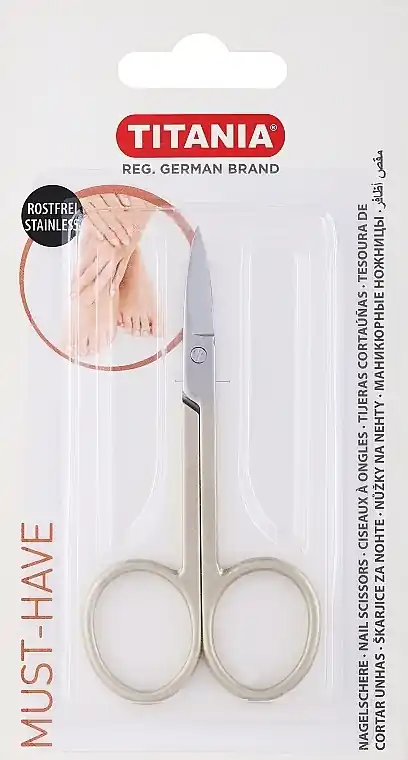 Nail Scissors, golden - Accessories